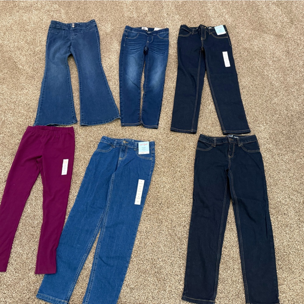 Cat & Jack Blue and Dark Blue Jeans
